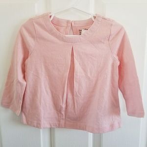 NWT baby Gap pink long sleeved top
